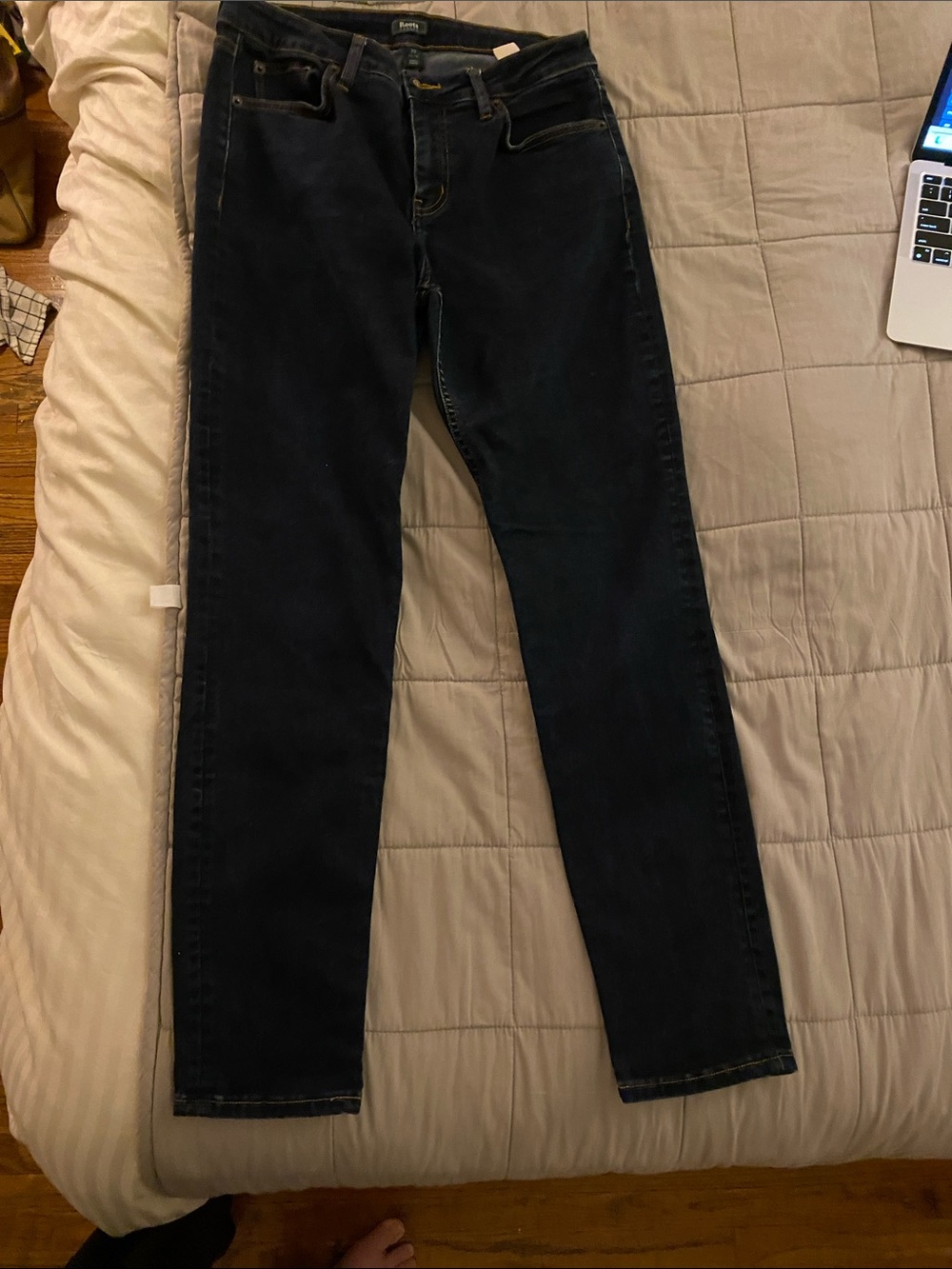 Roots womens Slim Jeans Waist 30 Blue